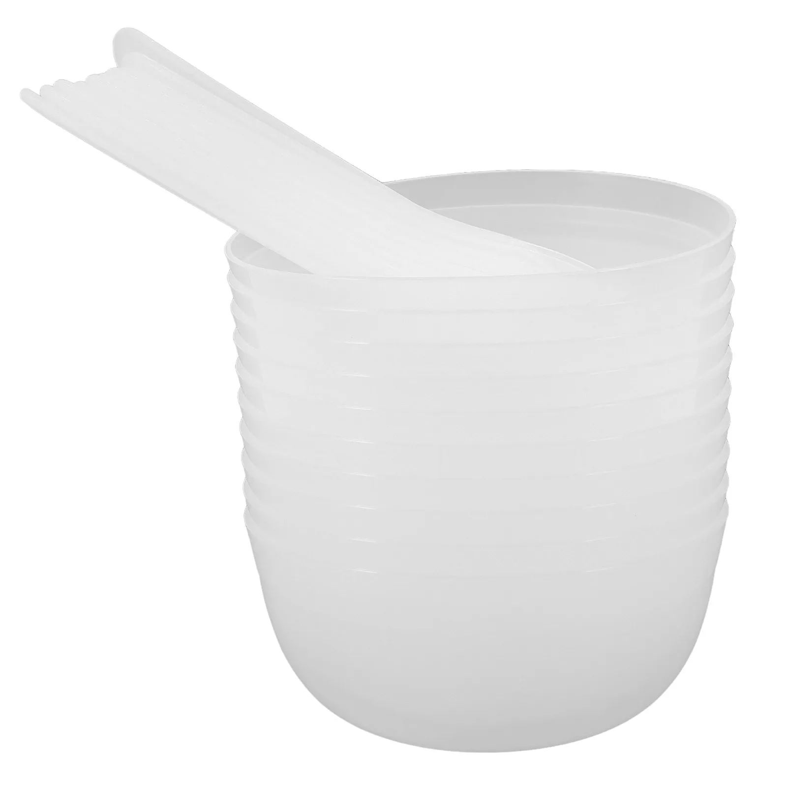 10Pcs Mixing Bowls Crystal Mud Containers Lightweight Stackable DIY Supplies for Kids Girls Mixing Tools
10Pcs Mixing Bowls Crystal Mud Containers Lightweight Stackable DIY Supplies for Kids Girls Mixing Tools
