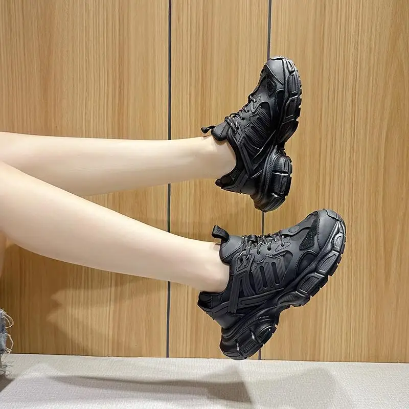 Trendy Korean Style Women's Sports Flat Shoes Thick Bottom Casual Fashionable Leather Footwear Comfortable round Toe Shoes
Trendy Korean Style Women's Sports Flat Shoes Thick Bottom Casual Fashionable Leather Footwear Comfortable round Toe Shoes