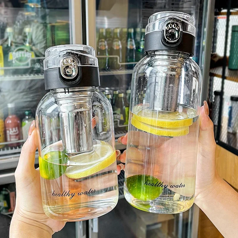 Large Capacity Portable Borosilica Glass Bottle With Tea Infuser Filter Portable Outdoor Water Cup Travel Tea Maker Tumbler
Large Capacity Portable Borosilica Glass Bottle With Tea Infuser Filter Portable Outdoor Water Cup Travel Tea Maker Tumbler
