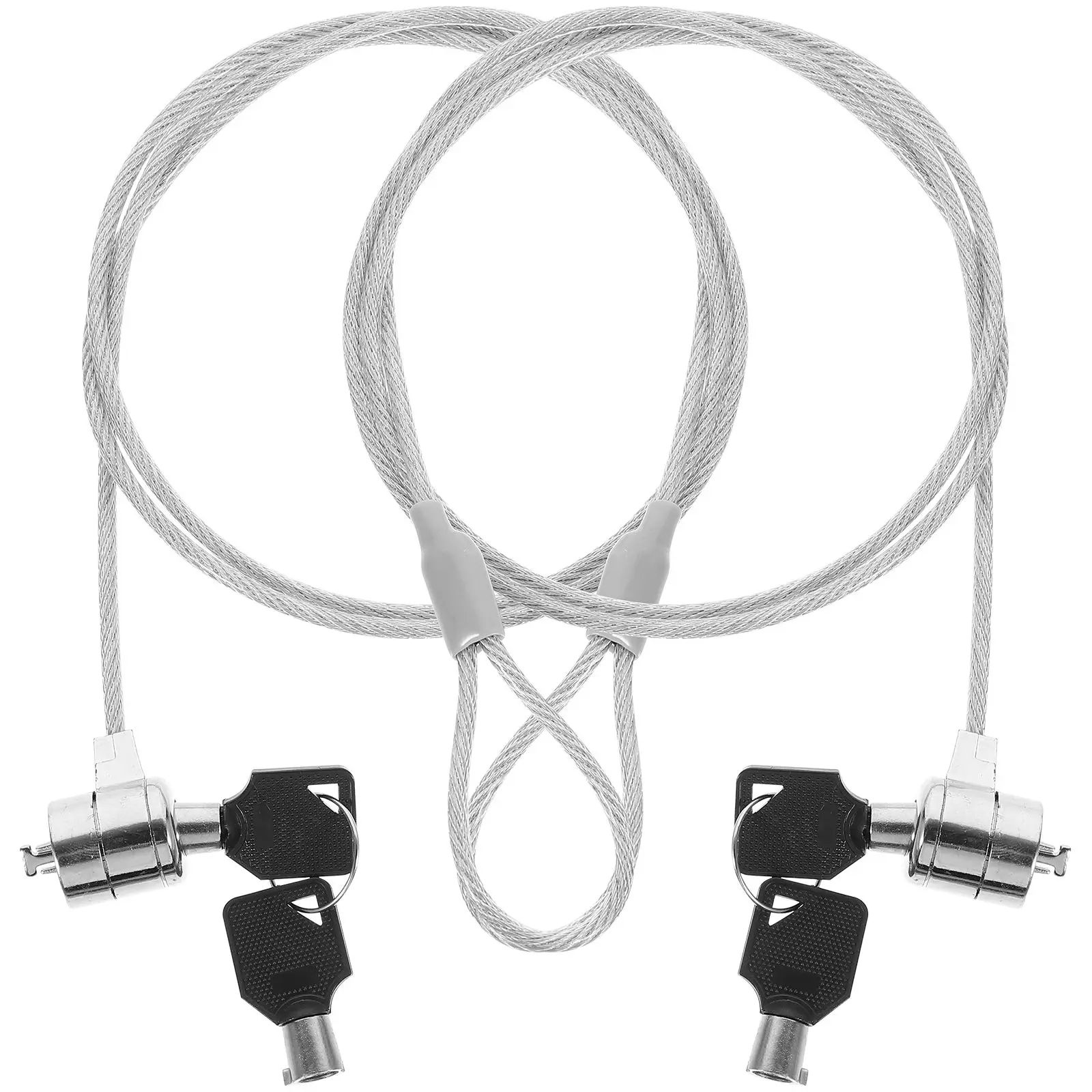 2 Sets Laptop Lock Computer Accessory Supply for Tablet Portable Monitor Keyed Cable Alloy Office The Notebook
2 Sets Laptop Lock Computer Accessory Supply for Tablet Portable Monitor Keyed Cable Alloy Office The Notebook