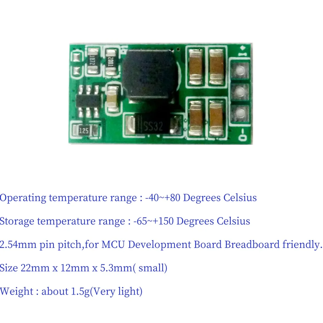 DC-DC Boost-Buck Module +5~+28V to -5V -10V -12V-15V 3W +/- Voltage Converter Positive to Negative power supply
DC-DC Boost-Buck Module +5~+28V to -5V -10V -12V-15V 3W +/- Voltage Converter Positive to Negative power supply