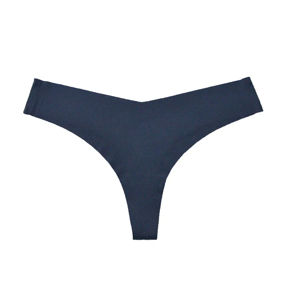 Women Sexy Thong Briefs Seamless Solid Color T Back Underpants Ice Silk Comfortable Soft Underwear Bikini Low Waist Knickers
Women Sexy Thong Briefs Seamless Solid Color T Back Underpants Ice Silk Comfortable Soft Underwear Bikini Low Waist Knickers