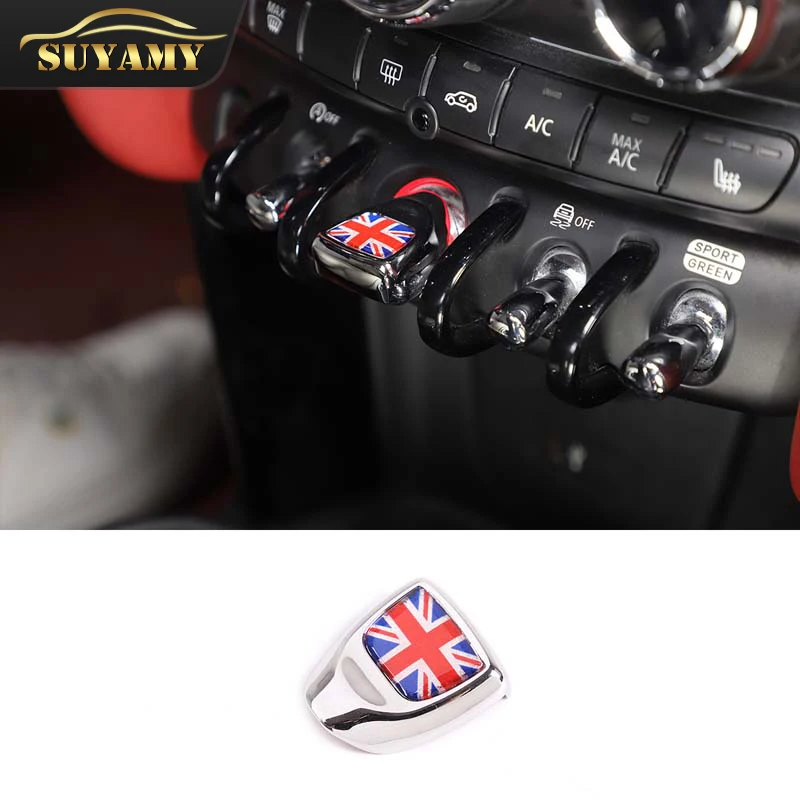 Car Interior Engine Ignition Start Stop Push Button One Button Ignition Key Decorative Switch Button Cover For MINI F55 F56 F57
Car Interior Engine Ignition Start Stop Push Button One Button Ignition Key Decorative Switch Button Cover For MINI F55 F56 F57
