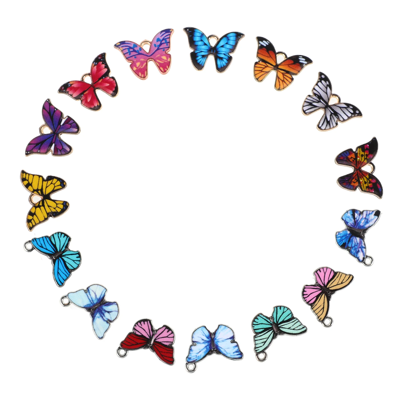 15pcs Butterfly Pendant Hollow Rhinestone 15 Designs Bracelets Necklaces Keychains Jewelry Making Pendants DIY Accessories Charm
15pcs Butterfly Pendant Hollow Rhinestone 15 Designs Bracelets Necklaces Keychains Jewelry Making Pendants DIY Accessories Charm
