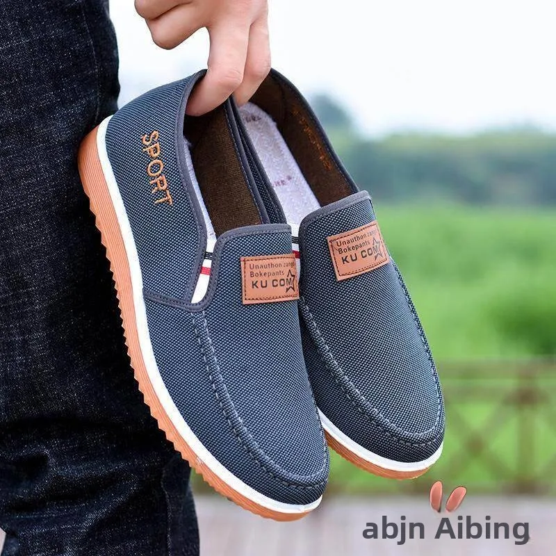 Non-Slip Wear-Resistant Korean Style Men's Slip-On Beijing Cloth Shoes Casual Breathable Sports Canvas Shoes Outdoor Leisure ...
Non-Slip Wear-Resistant Korean Style Men's Slip-On Beijing Cloth Shoes Casual Breathable Sports Canvas Shoes Outdoor Leisure ...