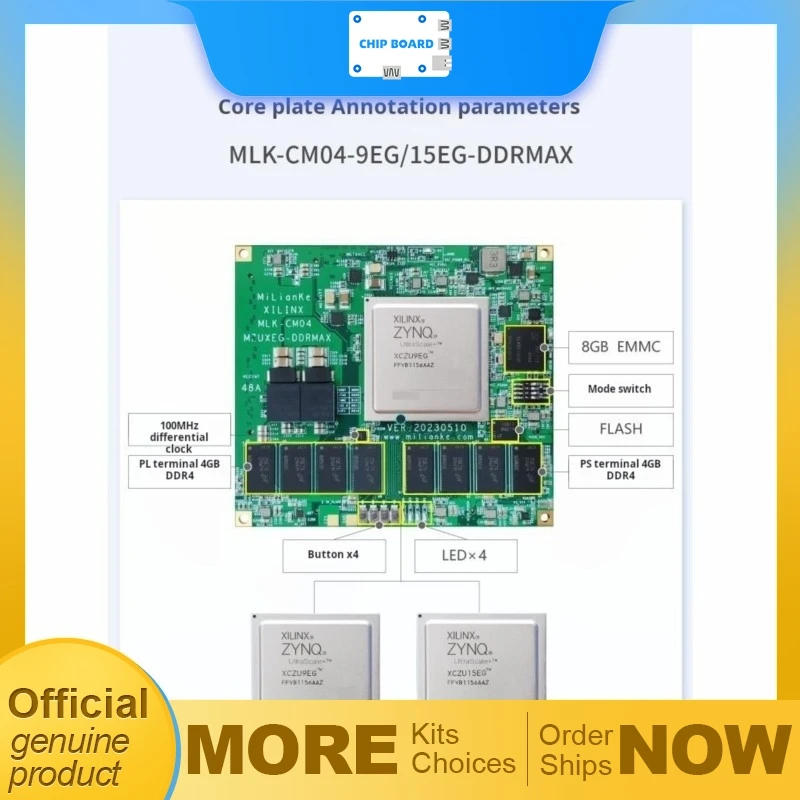 MILINKER MLK-F24-CM04 ZU9EG ZU15EG MPSoC Board by Xilinx for High Speed Data Acquisition and Processing
MILINKER MLK-F24-CM04 ZU9EG ZU15EG MPSoC Board by Xilinx for High Speed Data Acquisition and Processing