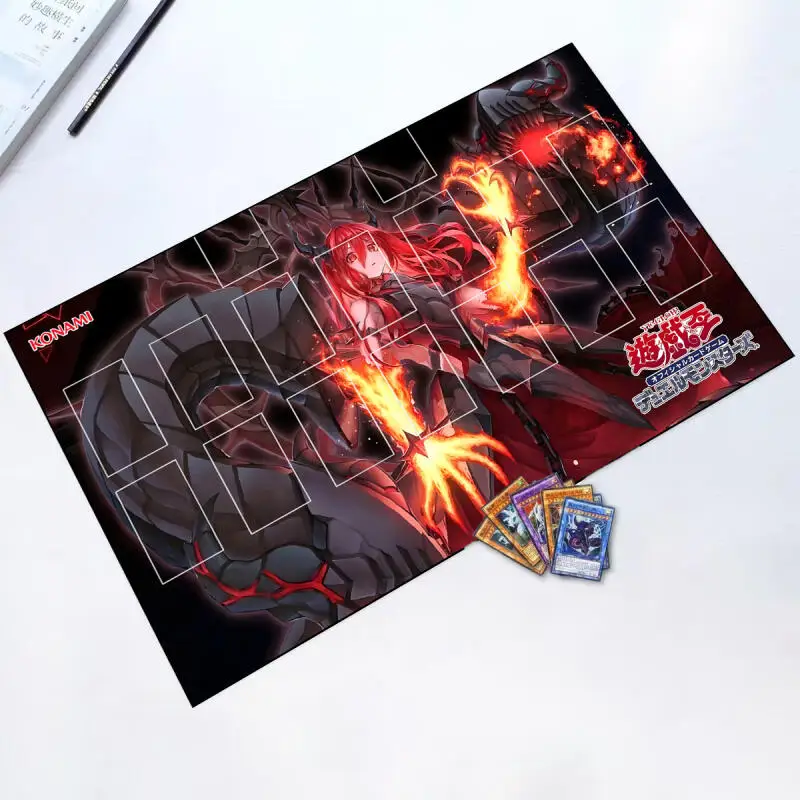 Ю-Ги-О! Коврик для мыши и клавиатуры Promethean Princess, Bestower of Flames, аниме-игра, битва карт, резиновый коврик для карт, 600*350*2.5мм
Ю-Ги-О! Коврик для мыши и клавиатуры Promethean Princess, Bestower of Flames, аниме-игра, битва карт, резиновый коврик для карт, 600*350*2.5мм