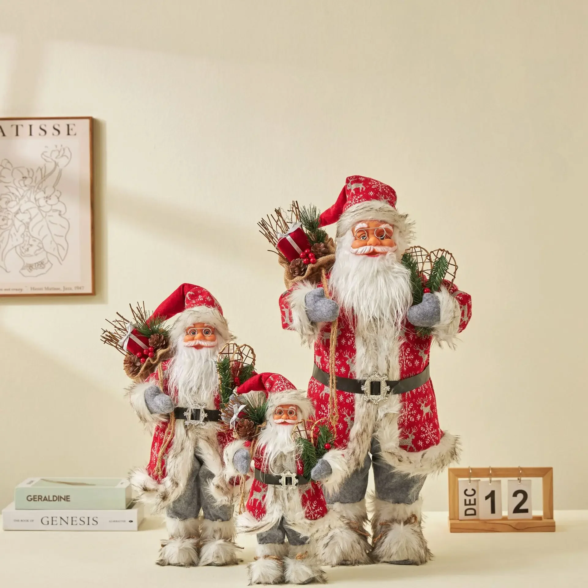New cross-border Santa Claus Elk sweater Christmas decoration window home doll ornament Christmas doll
New cross-border Santa Claus Elk sweater Christmas decoration window home doll ornament Christmas doll