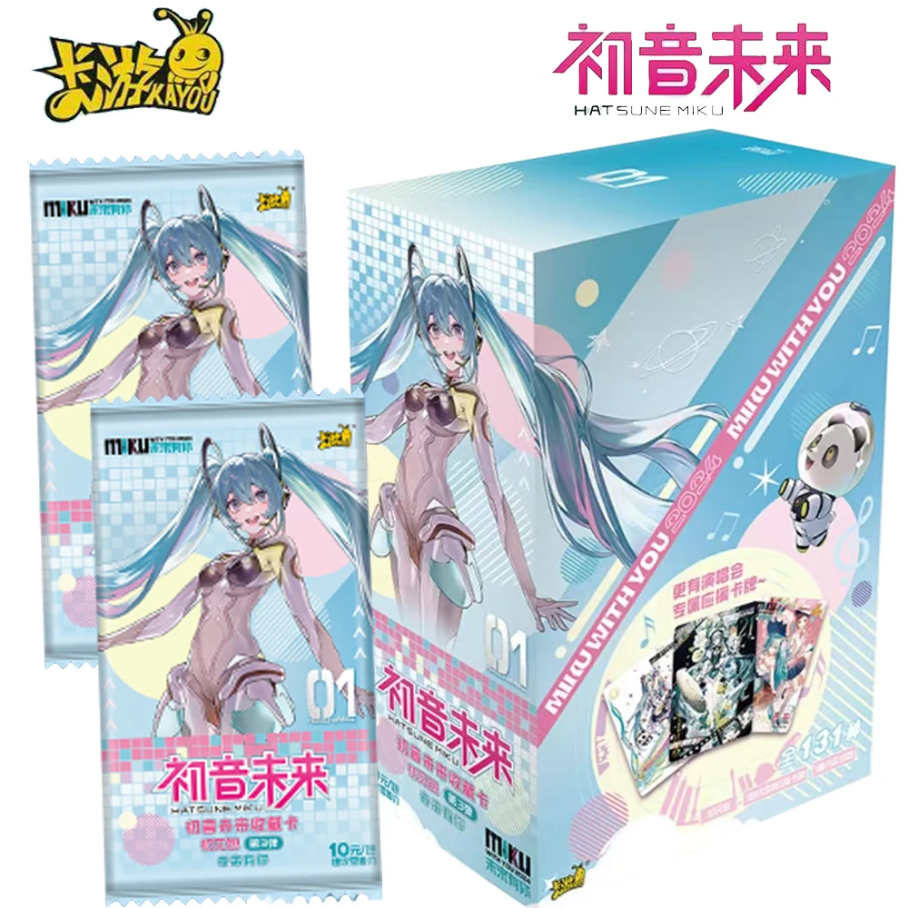 KAYOU Hatsune Miku Card The Future Has You Series First Sight Bag Virtual Songstress Precious Rare Lovely Q-version Cards Gifts
KAYOU Hatsune Miku Card The Future Has You Series First Sight Bag Virtual Songstress Precious Rare Lovely Q-version Cards Gifts