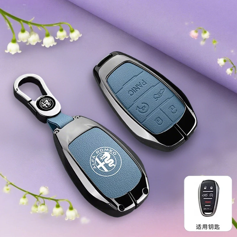 5 Buttons Zinc Alloy Car Remote Key Case Cover Protector Holder Shell Fob Bag For Alfa Romeo Stelvio Giulia 2017-2024 4C Spider
5 Buttons Zinc Alloy Car Remote Key Case Cover Protector Holder Shell Fob Bag For Alfa Romeo Stelvio Giulia 2017-2024 4C Spider