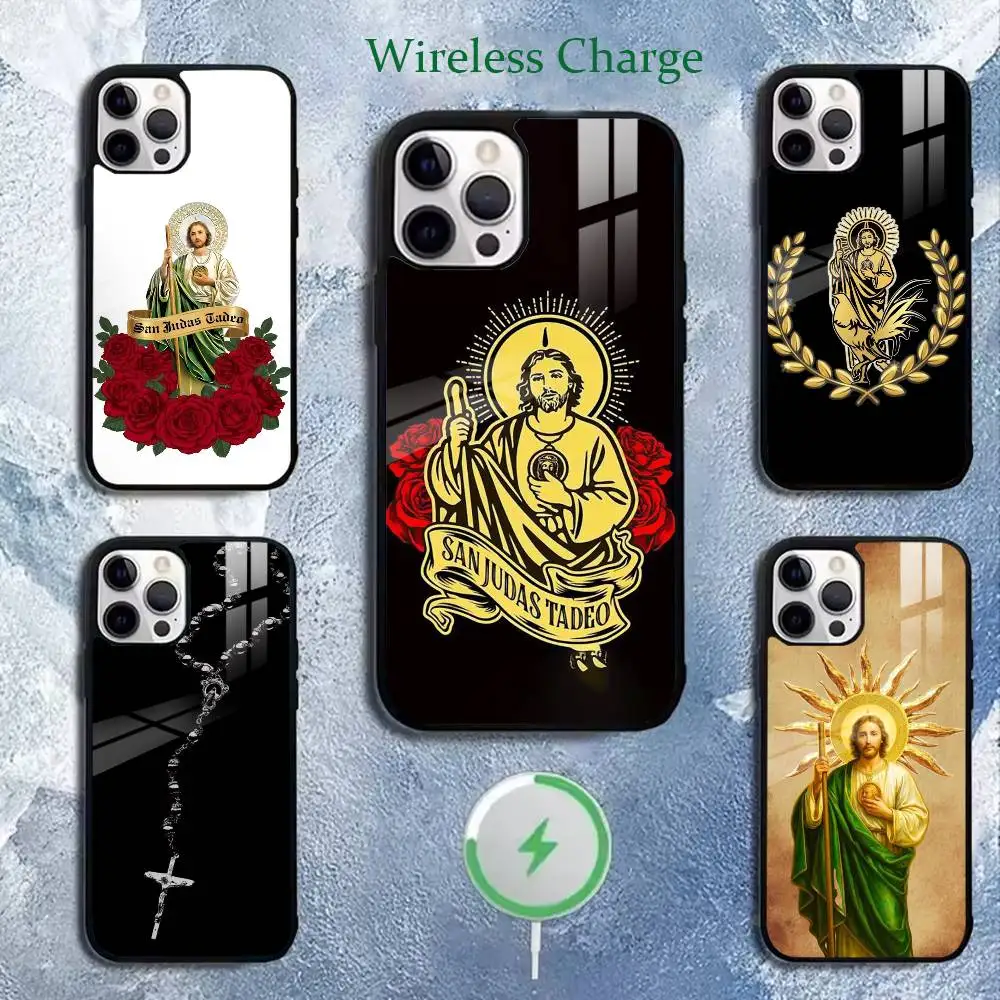 ART San Judas Tadeo Phone Case For iPhone17,16,15,14,13,12,11 Plus,Pro,Max Magnetic with Wireless Charging
ART San Judas Tadeo Phone Case For iPhone17,16,15,14,13,12,11 Plus,Pro,Max Magnetic with Wireless Charging