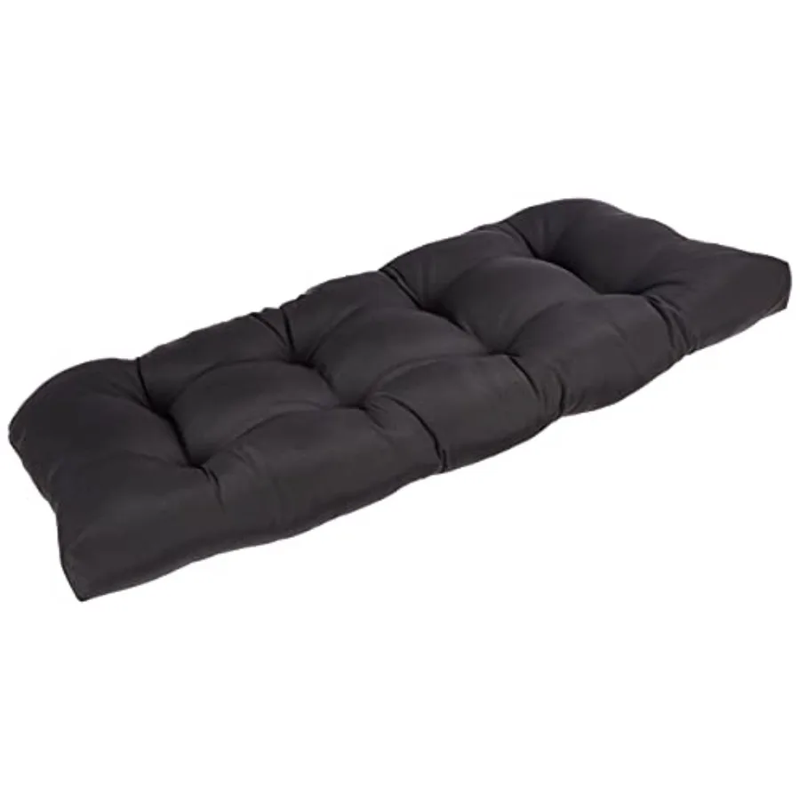 Fresco Solid Indoor/Outdoor Wicker Patio Sofa/Swing Cushion Tufted Weather and Fade Resistant 19" x 44
Fresco Solid Indoor/Outdoor Wicker Patio Sofa/Swing Cushion Tufted Weather and Fade Resistant 19" x 44