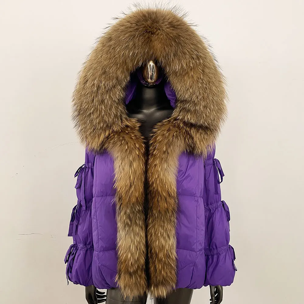 Warm Puffer Jacket Women White Duck Down Coat Lady 2024 Winter Real Fox Fur Hooded Thick Female Parkas Natural Fur Coat
Warm Puffer Jacket Women White Duck Down Coat Lady 2024 Winter Real Fox Fur Hooded Thick Female Parkas Natural Fur Coat