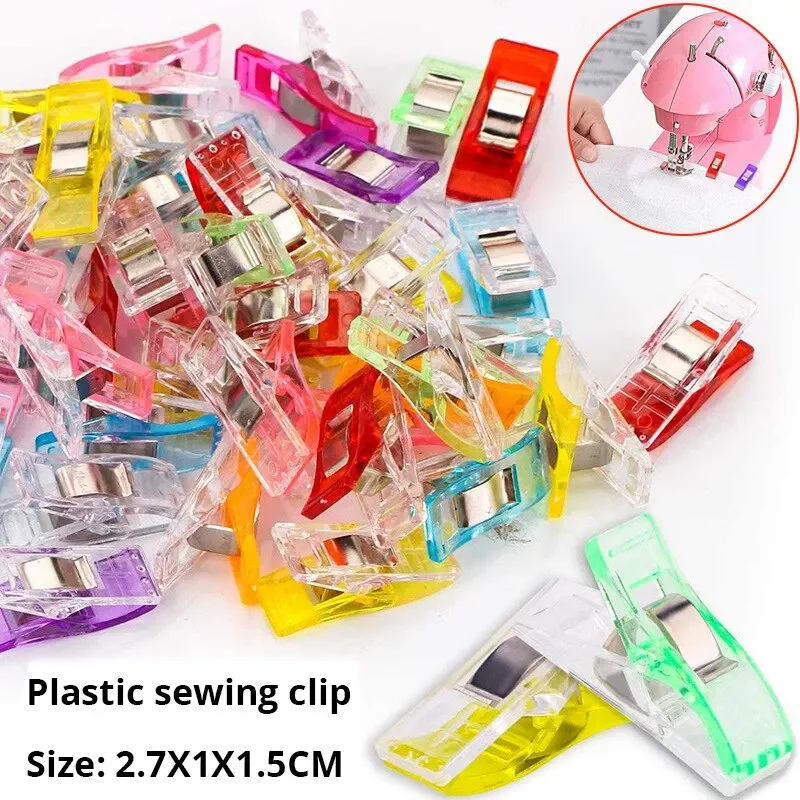50 Plastic Sewing Clips, Multiple Colors Sewing And Fixing Clothes Sewing Supplies Fixing Clip Patchwork Sewing
50 Plastic Sewing Clips, Multiple Colors Sewing And Fixing Clothes Sewing Supplies Fixing Clip Patchwork Sewing