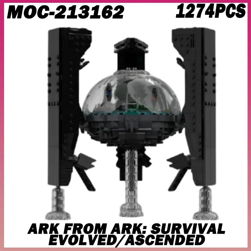 1274PCS MOC-213162 ARK from ARK: Survival Evolved/Ascended Building Block DIY Creative Assembly Educational Bricks Toys Kid
1274PCS MOC-213162 ARK from ARK: Survival Evolved/Ascended Building Block DIY Creative Assembly Educational Bricks Toys Kid