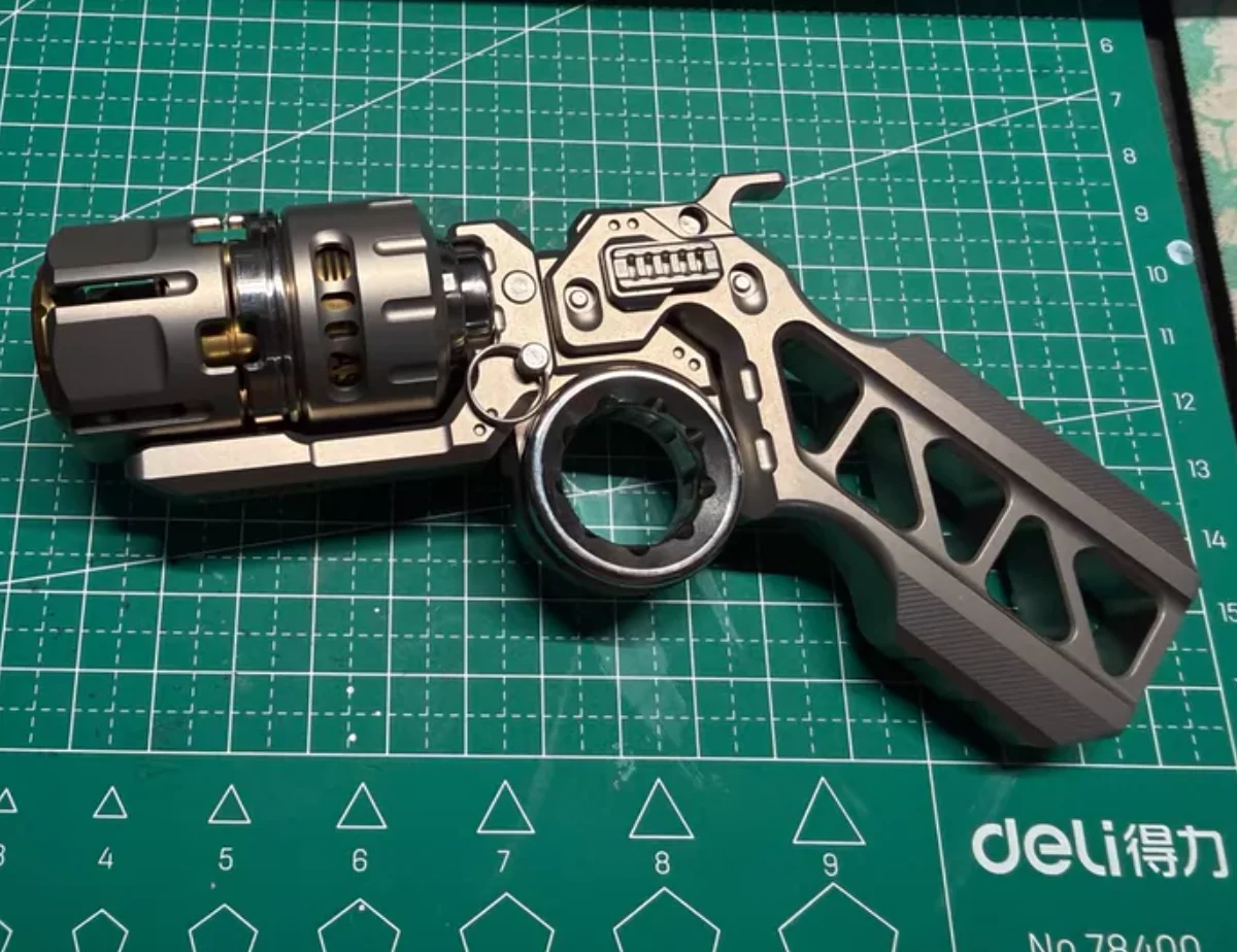 Used EDC DJG Titanium Destroyer Titanium Alloy Handle spinner Fingertip gyroscope Decompression toys
Used EDC DJG Titanium Destroyer Titanium Alloy Handle spinner Fingertip gyroscope Decompression toys