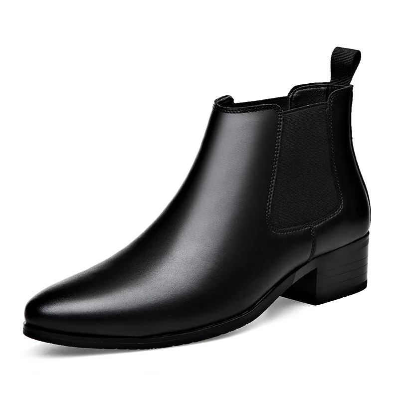 Брендовые мужские ботинки, модные высокие кожаные ботинки, классические деловые классические ботинки, повседневные офисные ботинки для мужчин, ботинки «Челси», Botas Hombre
Брендовые мужские ботинки, модные высокие кожаные ботинки, классические деловые классические ботинки, повседневные офисные ботинки для мужчин, ботинки «Челси», Botas Hombre
