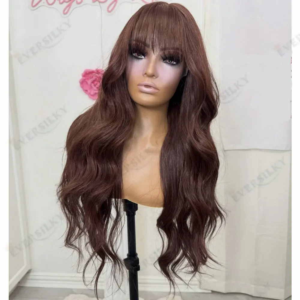 Парик-фронталь 360 Lace Frontal Wig из 100% натуральных бразильских волос Remy, цвет каштановый, 13x6, слегка волнистый, полностью на кружевной основе, для женщин, без клея, для ежедневного использования
Парик-фронталь 360 Lace Frontal Wig из 100% натуральных бразильских волос Remy, цвет каштановый, 13x6, слегка волнистый, полностью на кружевной основе, для женщин, без клея, для ежедневного использования