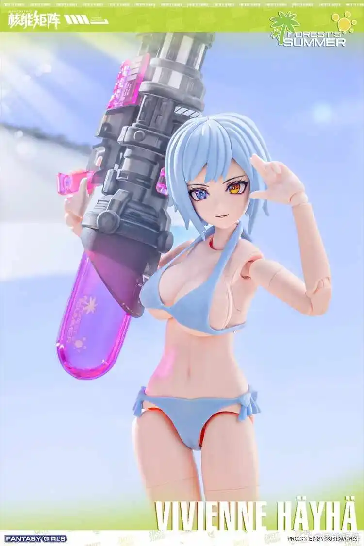 【In Stock】Original Nuke Matrix Figure Summer Vivienne Action Figures Swimsuit Girl Assembly Model Collect Decor Customized Toys
【In Stock】Original Nuke Matrix Figure Summer Vivienne Action Figures Swimsuit Girl Assembly Model Collect Decor Customized Toys