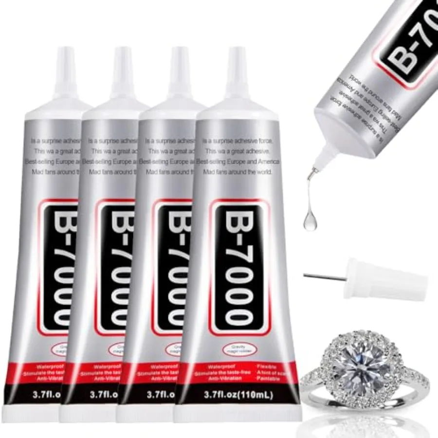 PCS 1ml B7000 Glue Clear with Precision Tip Rhinestone Glue for Nail Craft Glue Bedazzling Glue Shoe Glue Jewelry Glue for Rhin
PCS 1ml B7000 Glue Clear with Precision Tip Rhinestone Glue for Nail Craft Glue Bedazzling Glue Shoe Glue Jewelry Glue for Rhin