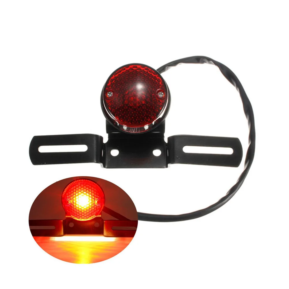 Motorcycle Retro Red Rear Tail Brake Stop Light Lamp License Plate Mount for Harley Honda Suzuki Chopper Bobber Motorcycle Parts
Motorcycle Retro Red Rear Tail Brake Stop Light Lamp License Plate Mount for Harley Honda Suzuki Chopper Bobber Motorcycle Parts