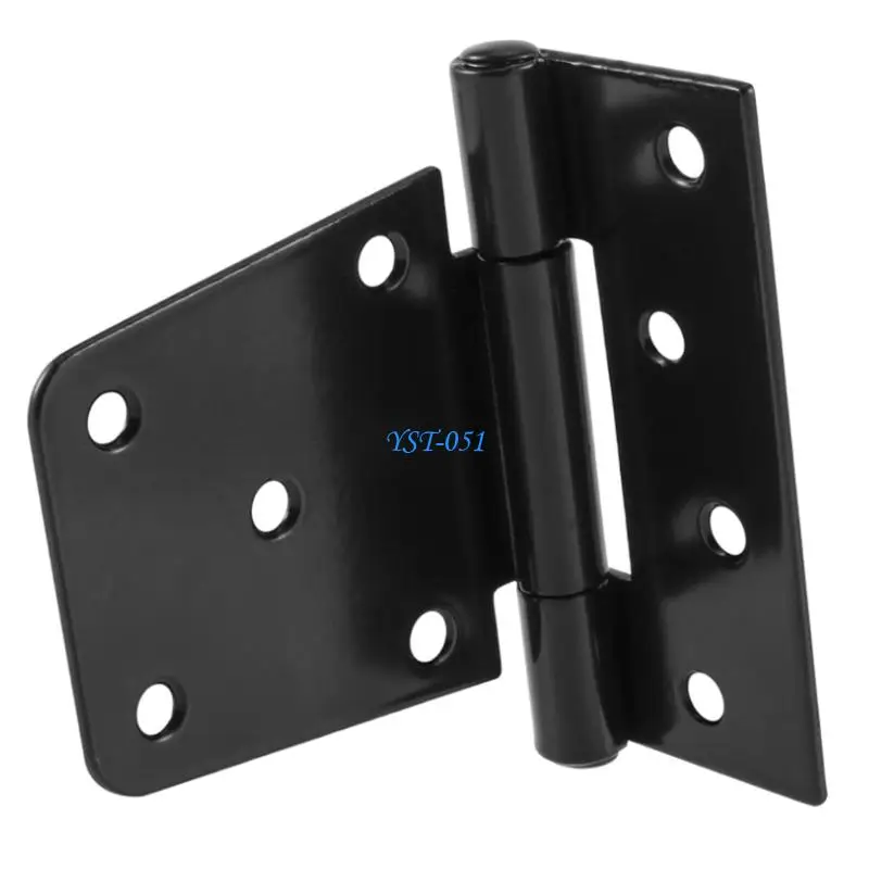 E15A 4Pcs Heavy Duty Black Iron Gate Hinges Barn Door Gate Hinge for Wooden Door Garden Gate Outdoor Easy to Install
E15A 4Pcs Heavy Duty Black Iron Gate Hinges Barn Door Gate Hinge for Wooden Door Garden Gate Outdoor Easy to Install