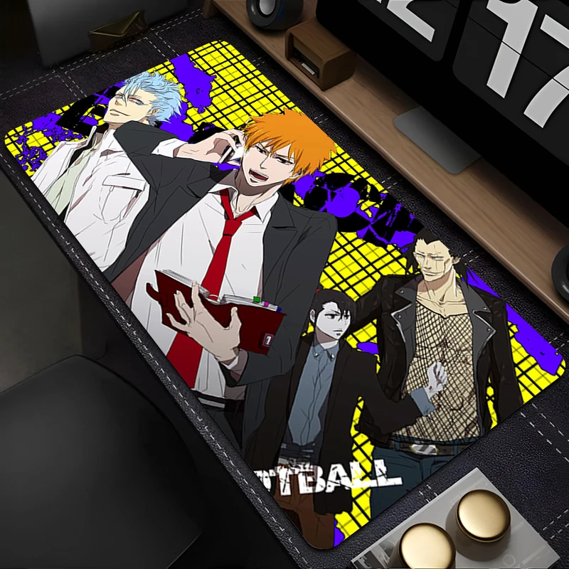 Mouse Pad PC Accessories Keyboard Pad Office Desk Mat Anti Slip Cartoon HD Mousepad Natural B-bleach Rubber Gaming Extended Pad
Mouse Pad PC Accessories Keyboard Pad Office Desk Mat Anti Slip Cartoon HD Mousepad Natural B-bleach Rubber Gaming Extended Pad