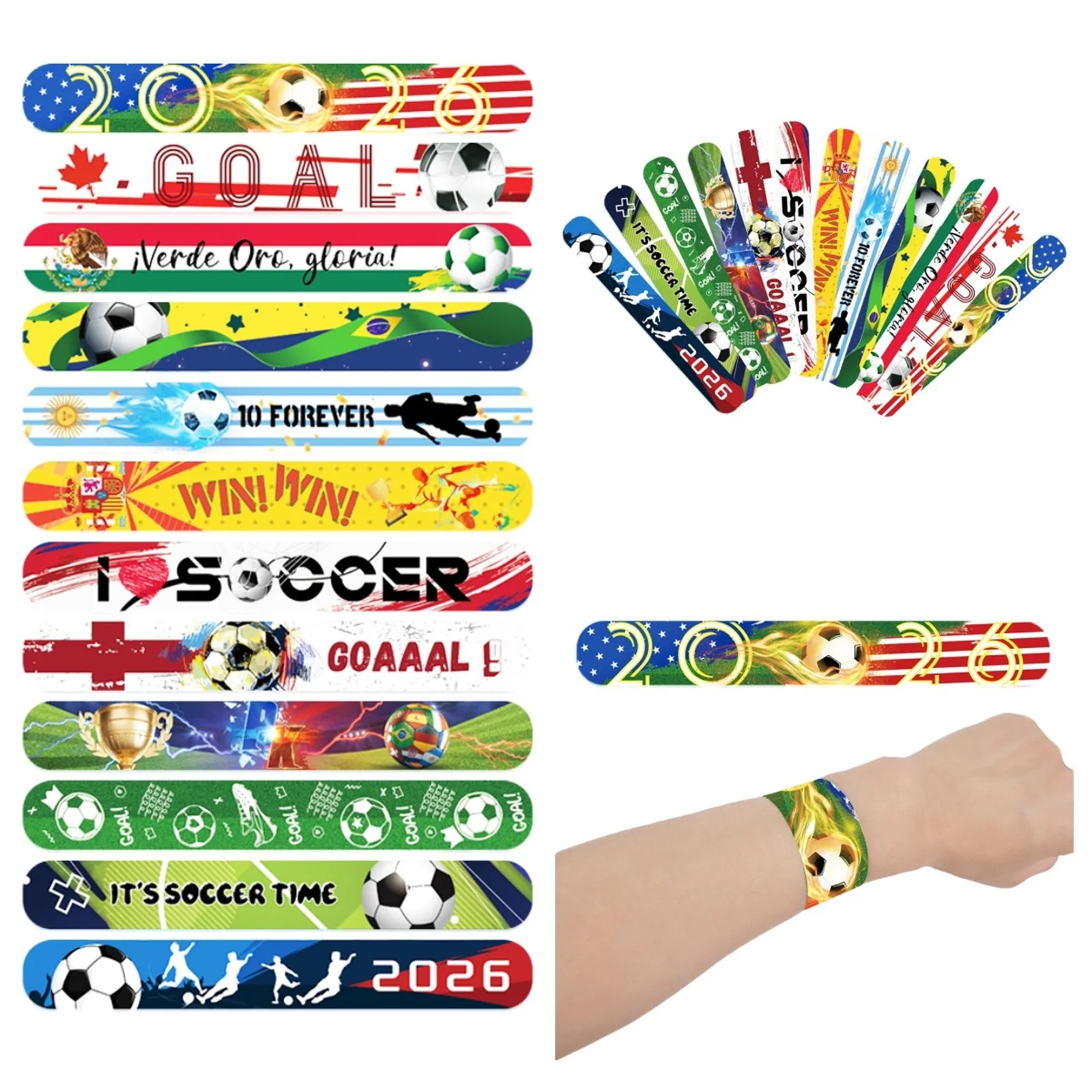 2026 New, The United States, Canada, And Mexico, Children's Wristbands, Toys, Patting Rings, Party Gifts, Athletics And Sports 1
2026 New, The United States, Canada, And Mexico, Children's Wristbands, Toys, Patting Rings, Party Gifts, Athletics And Sports 1