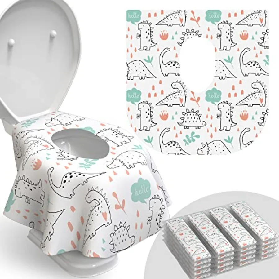 Disposable Toilet Seat Cover for Travel 20 Pack with Covers Wrapped in Sets of 2, Non-Flushable Liners, Fits Most Seats,Toddler
Disposable Toilet Seat Cover for Travel 20 Pack with Covers Wrapped in Sets of 2, Non-Flushable Liners, Fits Most Seats,Toddler
