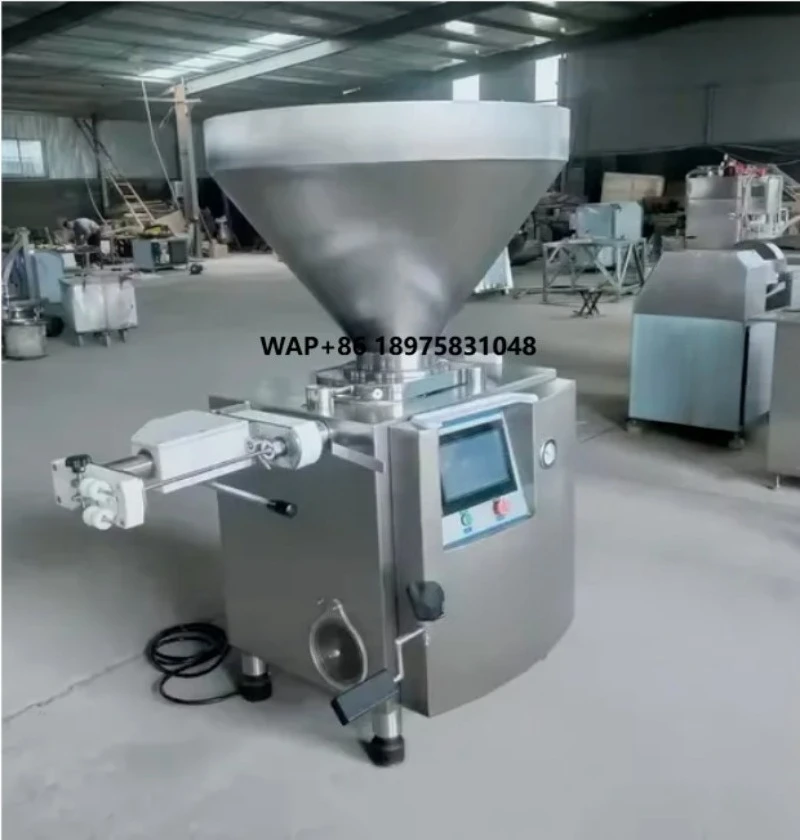 Automatic sausage stuffing machine for German sausages and meat products
Automatic sausage stuffing machine for German sausages and meat products