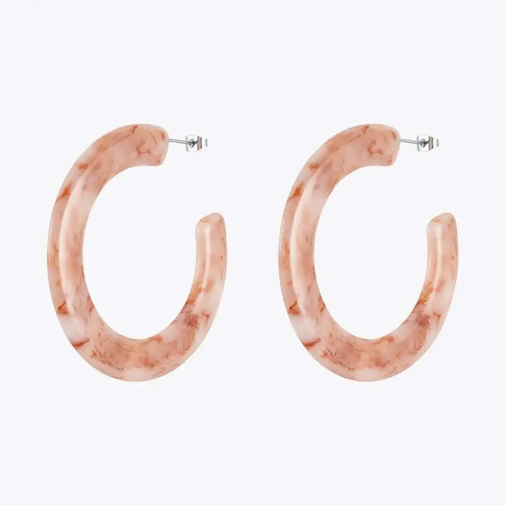 ENFASHION Aretes De Mujer Resin Hoop Earrings For Women Fashion Jewelry Daily Office Eye Catchy Art Jewelry Birthday C239049PK
ENFASHION Aretes De Mujer Resin Hoop Earrings For Women Fashion Jewelry Daily Office Eye Catchy Art Jewelry Birthday C239049PK