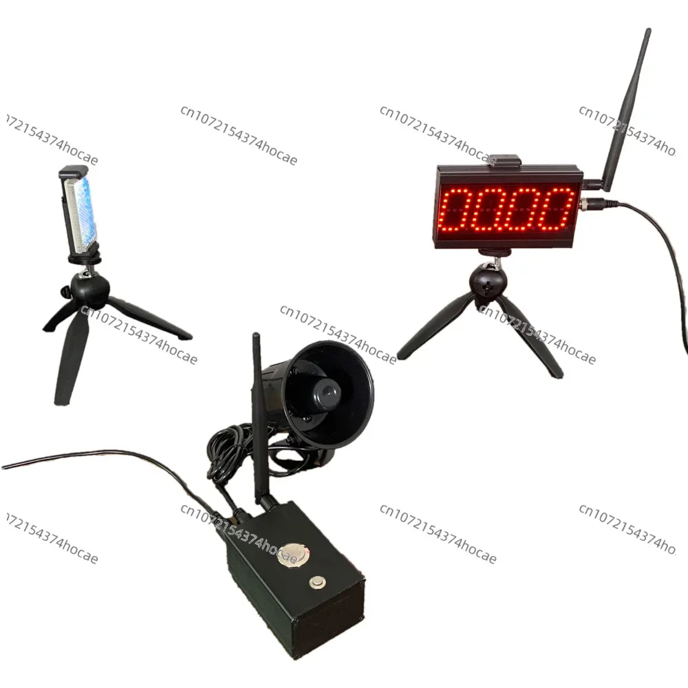 B-02 Professional Wireless Laser Timing System Suitable for running timing started by gunfire, one or multiple lap timing
B-02 Professional Wireless Laser Timing System Suitable for running timing started by gunfire, one or multiple lap timing