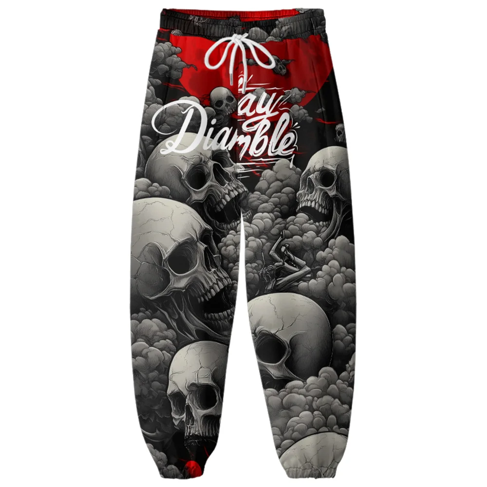 Spring and fall clothing thin pants Skeleton Floral Color Printed Work Pants Everyday Versatile Casual Pants
Spring and fall clothing thin pants Skeleton Floral Color Printed Work Pants Everyday Versatile Casual Pants