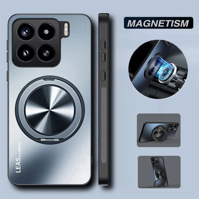 Magnetic Matte Kickstand Case For Xiaomi 15 14 Pro Invisible Bracket Stand Cover For Xiaomi 14 13 Pro 12X 10S Ring Holder Cover
Magnetic Matte Kickstand Case For Xiaomi 15 14 Pro Invisible Bracket Stand Cover For Xiaomi 14 13 Pro 12X 10S Ring Holder Cover