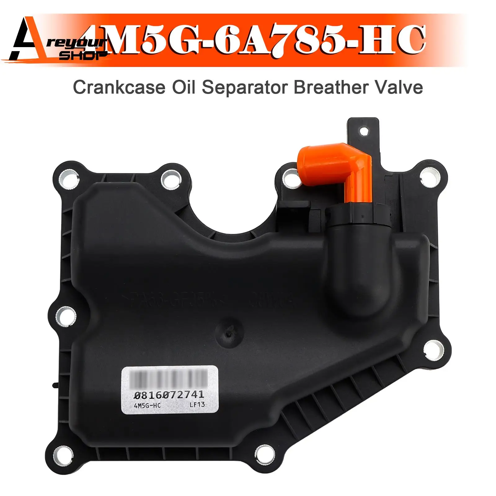 Areyourshop 4M5G-6A785-HC Crankcase Oil Separator Breather Valve for Ford C-MAX S-MAX
Areyourshop 4M5G-6A785-HC Crankcase Oil Separator Breather Valve for Ford C-MAX S-MAX