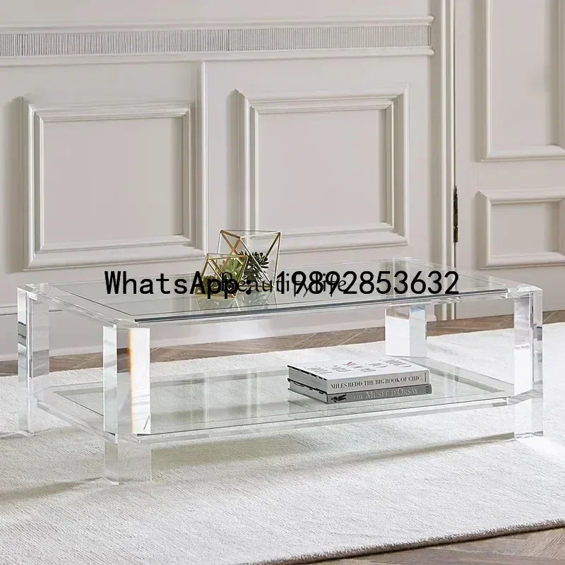 .Modern acrylic Nordic coffee table transparent plexiglass coffee table simple square table
.Modern acrylic Nordic coffee table transparent plexiglass coffee table simple square table