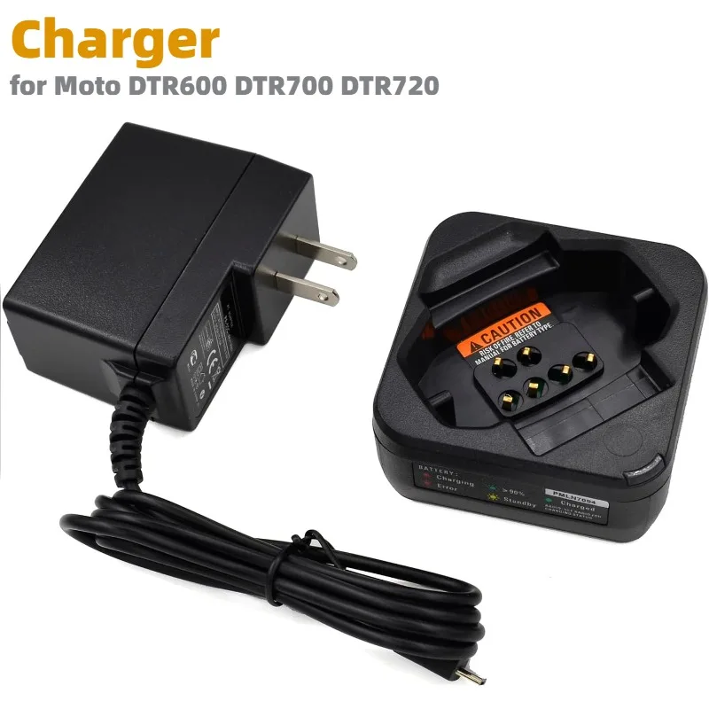 PMPN4469 PMPN4468 Single Unit Desktop Charger for Motorola DTR600 DTR700 DTR720 Radio PMNN4578 PMNN4578A BT110 Battery Charging
PMPN4469 PMPN4468 Single Unit Desktop Charger for Motorola DTR600 DTR700 DTR720 Radio PMNN4578 PMNN4578A BT110 Battery Charging