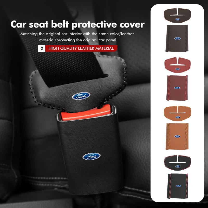 2pcs Car Seat Belt Anti-Scratch Buckle Clip Protector Cover For Ford mk2 mk3 Ranger Mondeo mk4 S-MAX Kuga Mustang Fusion
2pcs Car Seat Belt Anti-Scratch Buckle Clip Protector Cover For Ford mk2 mk3 Ranger Mondeo mk4 S-MAX Kuga Mustang Fusion