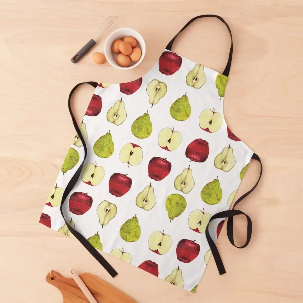Funny hand-drawn apple and pear pattern Apron Home Utensils Women's Korean Apron
Funny hand-drawn apple and pear pattern Apron Home Utensils Women's Korean Apron