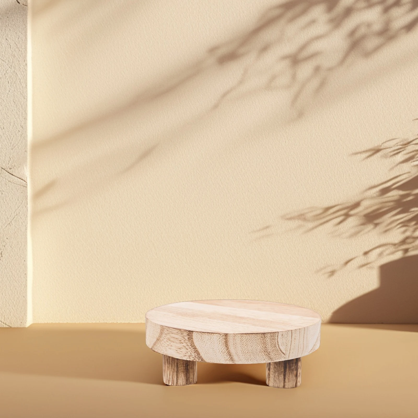 Wooden Plant Stand for Indoor Succulents Solid Beige Pedestal Stands Tray Organizer Small Space Saving Durable Design Versatile 
Wooden Plant Stand for Indoor Succulents Solid Beige Pedestal Stands Tray Organizer Small Space Saving Durable Design Versatile