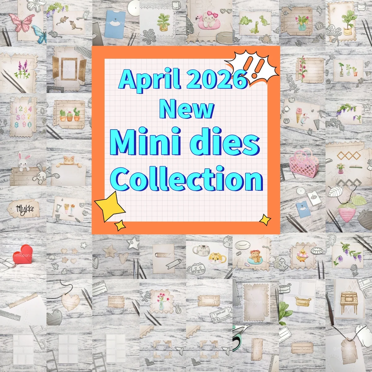 Mini Dies Vase Animal Flower Tag Bakgrund Metal Cutting Dies for DIY Greeting Card Scrapbook Paper Craft Supplies April 2026 New
Mini Dies Vase Animal Flower Tag Bakgrund Metal Cutting Dies for DIY Greeting Card Scrapbook Paper Craft Supplies April 2026 New