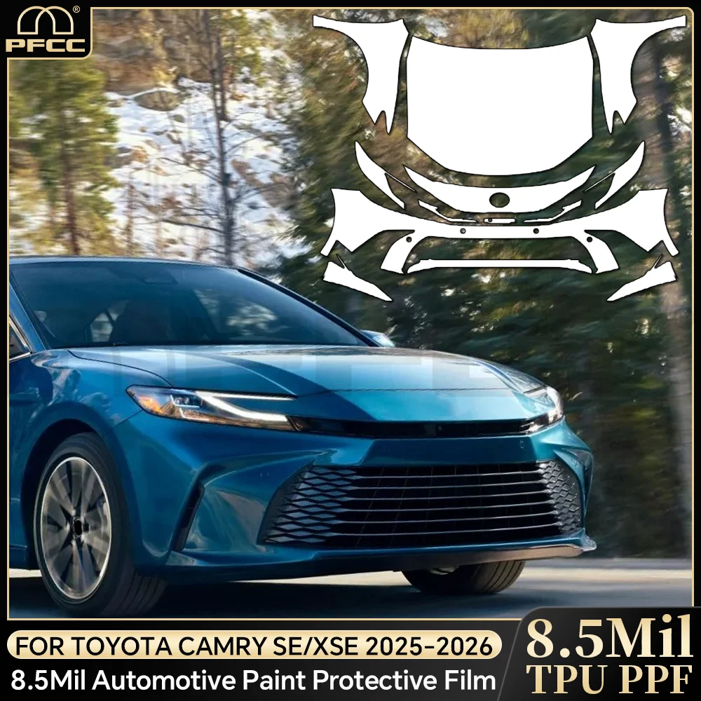 For Toyota Camry 2025 Car Paint Protection Film PPF Pre-cut Transparent Body Sticker Kit Anti-scratch 8.5mil TPU Transparent
For Toyota Camry 2025 Car Paint Protection Film PPF Pre-cut Transparent Body Sticker Kit Anti-scratch 8.5mil TPU Transparent