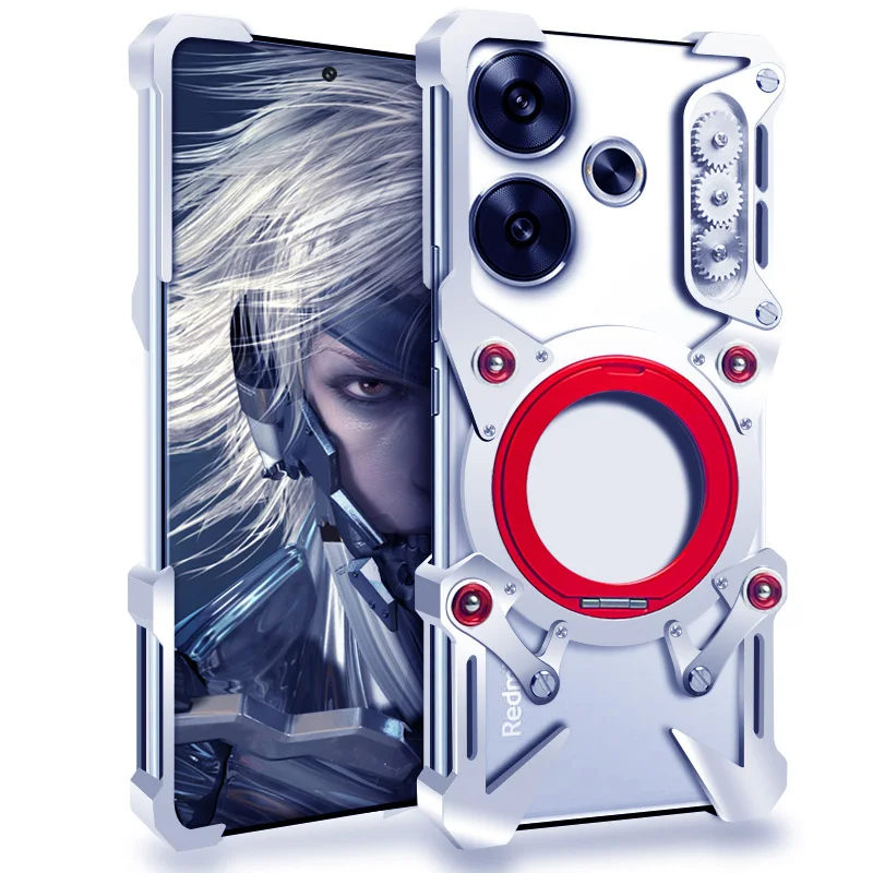 Zimon Luxury Armor Metal Aluminum Phone Bumper For Redmi 15 Turbo 3 4 Pro 5 Max Cover Mechanical Purely Handmade Skull Case
Zimon Luxury Armor Metal Aluminum Phone Bumper For Redmi 15 Turbo 3 4 Pro 5 Max Cover Mechanical Purely Handmade Skull Case