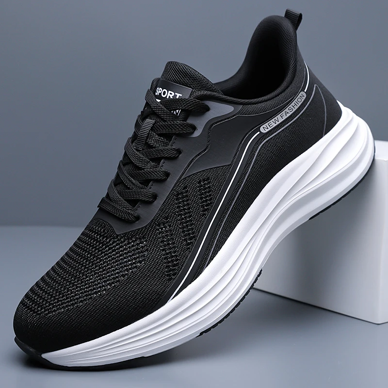 Men Outdoor Jogging Sports Sneakers Breathable Wearproof Rubber Sole Non Slip Lightweight Daily Leisure Walking Footwear
Men Outdoor Jogging Sports Sneakers Breathable Wearproof Rubber Sole Non Slip Lightweight Daily Leisure Walking Footwear