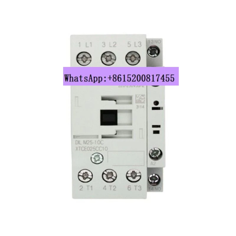 Оригинальный контактор ET DILM12-10C DILM18-01C (220-230V50HZ) Контактор переменного тока
Оригинальный контактор ET DILM12-10C DILM18-01C (220-230V50HZ) Контактор переменного тока