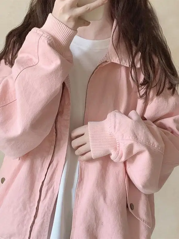 Casual Loose Women's Short Coat Xiang Style Spring Autumn 2025 New Student Fashion Compact Versatile Small Size Jacket
Casual Loose Women's Short Coat Xiang Style Spring Autumn 2025 New Student Fashion Compact Versatile Small Size Jacket