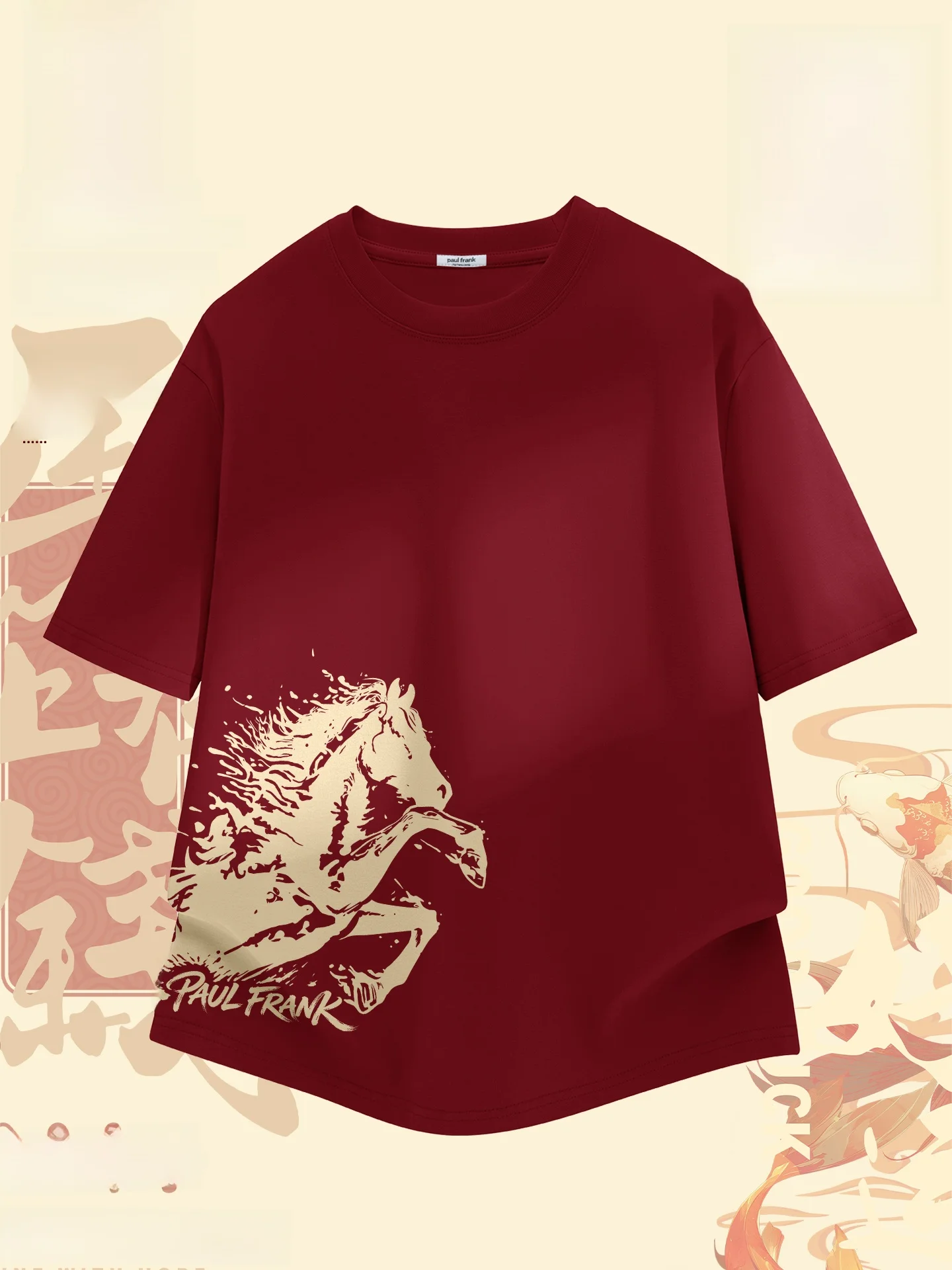 Monkey New Year Zodiac ort Sve Cotton T-irt Casual Breathable Men Women Couple Tops Red Color round Ne
Monkey New Year Zodiac ort Sve Cotton T-irt Casual Breathable Men Women Couple Tops Red Color round Ne