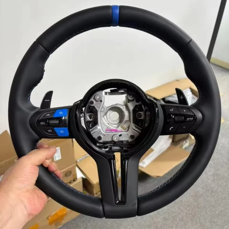 Customized Microfiber Leather Car Steering Wheel For BMW F10 F20 F30 F80 E90 E91 E70 E71 M3 M5 M Sports M1 M2 Steering Wheel
Customized Microfiber Leather Car Steering Wheel For BMW F10 F20 F30 F80 E90 E91 E70 E71 M3 M5 M Sports M1 M2 Steering Wheel