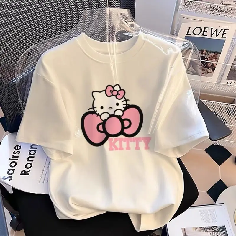Sanrio HelloKitty Cinnamoroll футболка с короткими рукавами для девочек и мальчиков из чистого хлопка милая и милая куртка с героями мультфильмов детская одежда для детей
Sanrio HelloKitty Cinnamoroll футболка с короткими рукавами для девочек и мальчиков из чистого хлопка милая и милая куртка с героями мультфильмов детская одежда для детей