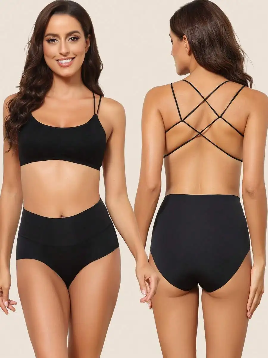 High Waisted Seamless Briefs Women Thin Stretchy Full Coverage Bikini Panties
High Waisted Seamless Briefs Women Thin Stretchy Full Coverage Bikini Panties